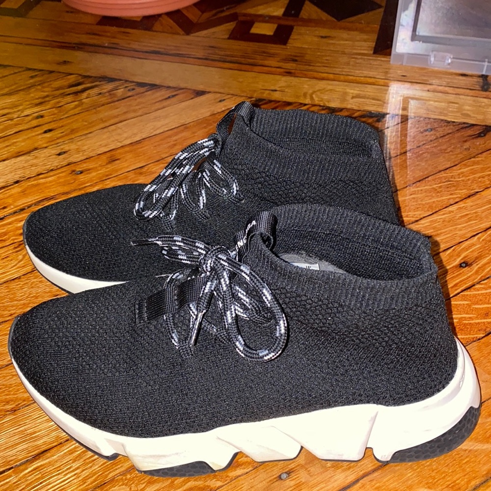 Balenciaga Speed Lace-Up Logo Sneakers